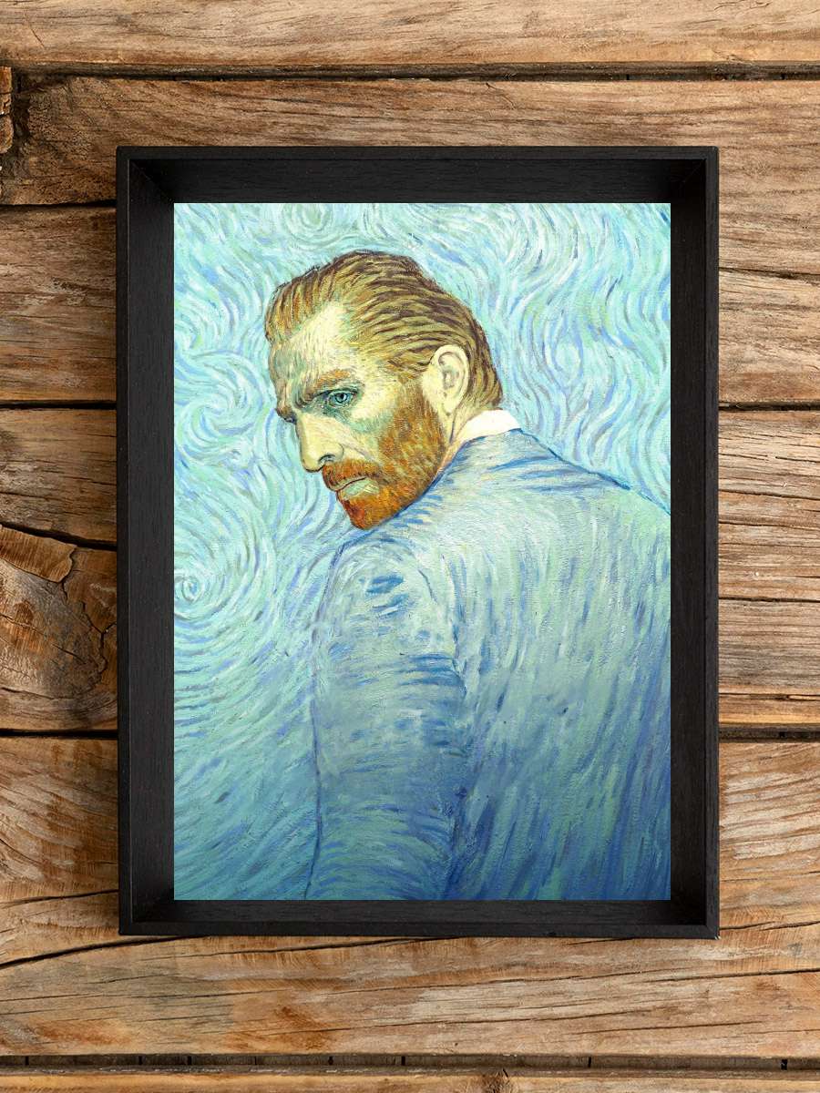 Vincent'ten Sevgilerle - Loving Vincent Film Tablo Siyah Çerçeveli Film Poster Afiş Tablo