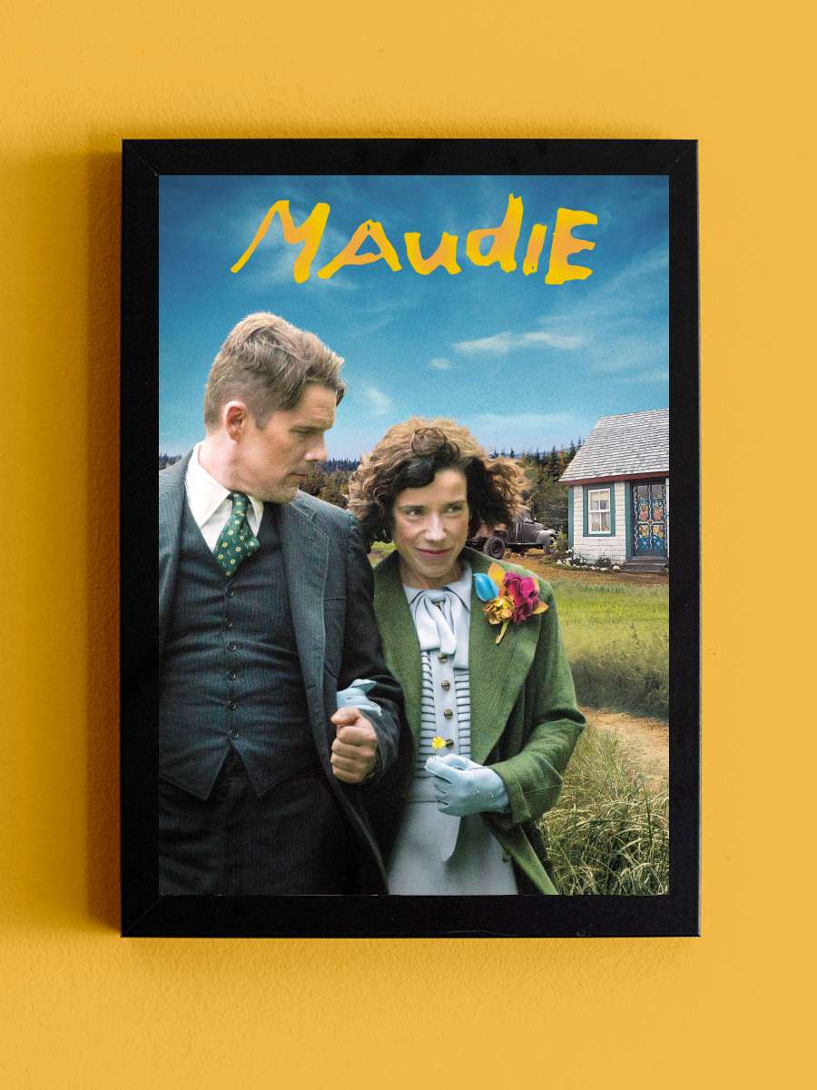 Maudie Film Tablo Siyah Çerçeveli Film Poster Afiş Tablo