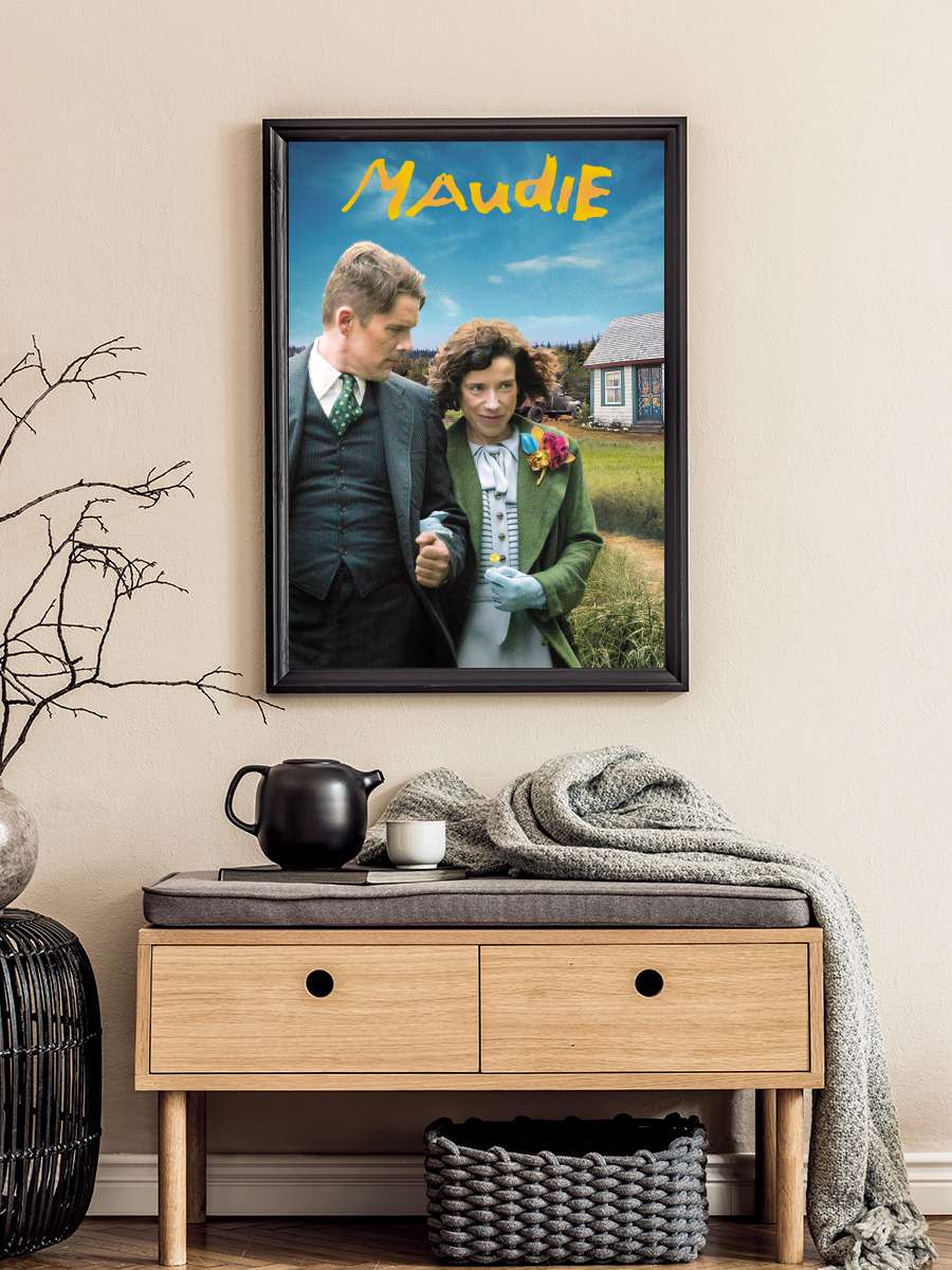 Maudie Film Tablo Siyah Çerçeveli Film Poster Afiş Tablo