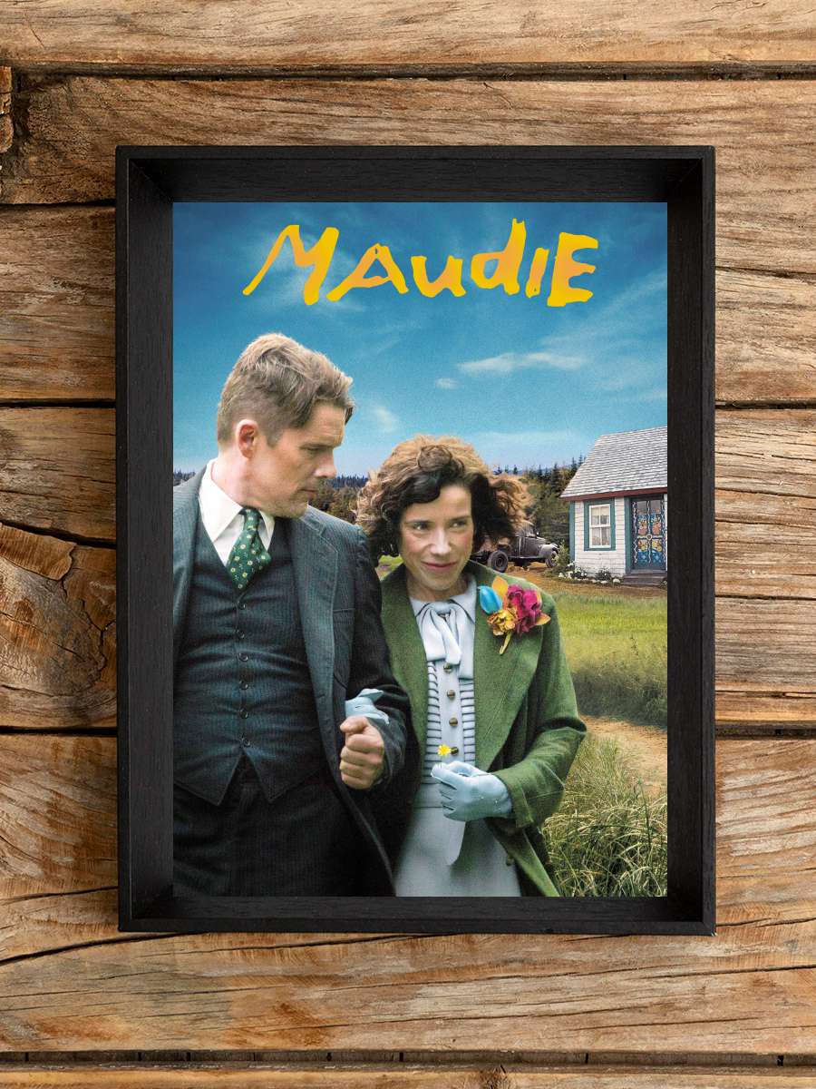 Maudie Film Tablo Siyah Çerçeveli Film Poster Afiş Tablo