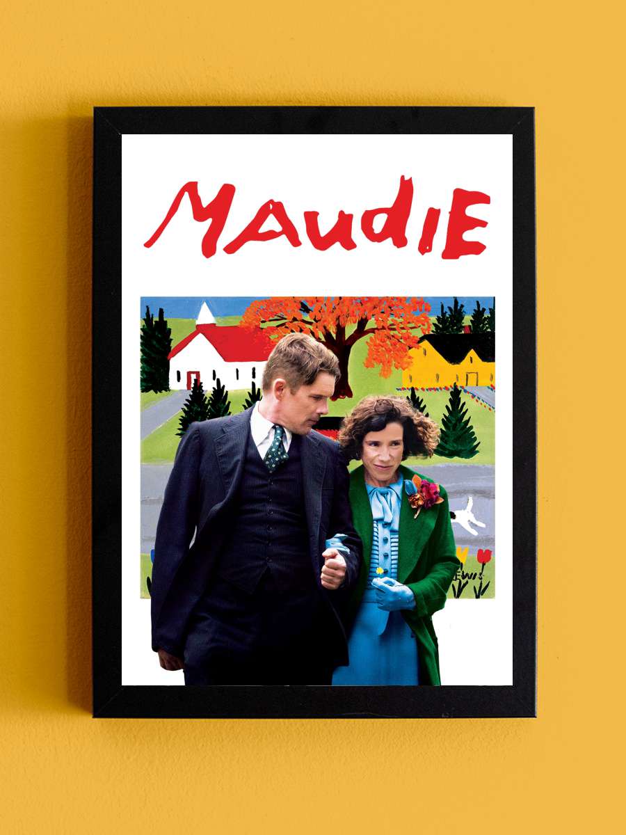 Maudie Film Tablo Siyah Çerçeveli Film Poster Afiş Tablo