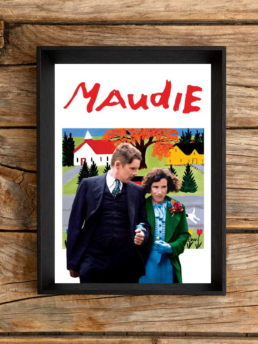 Maudie Film Tablo Siyah Çerçeveli Film Poster Afiş Tablo