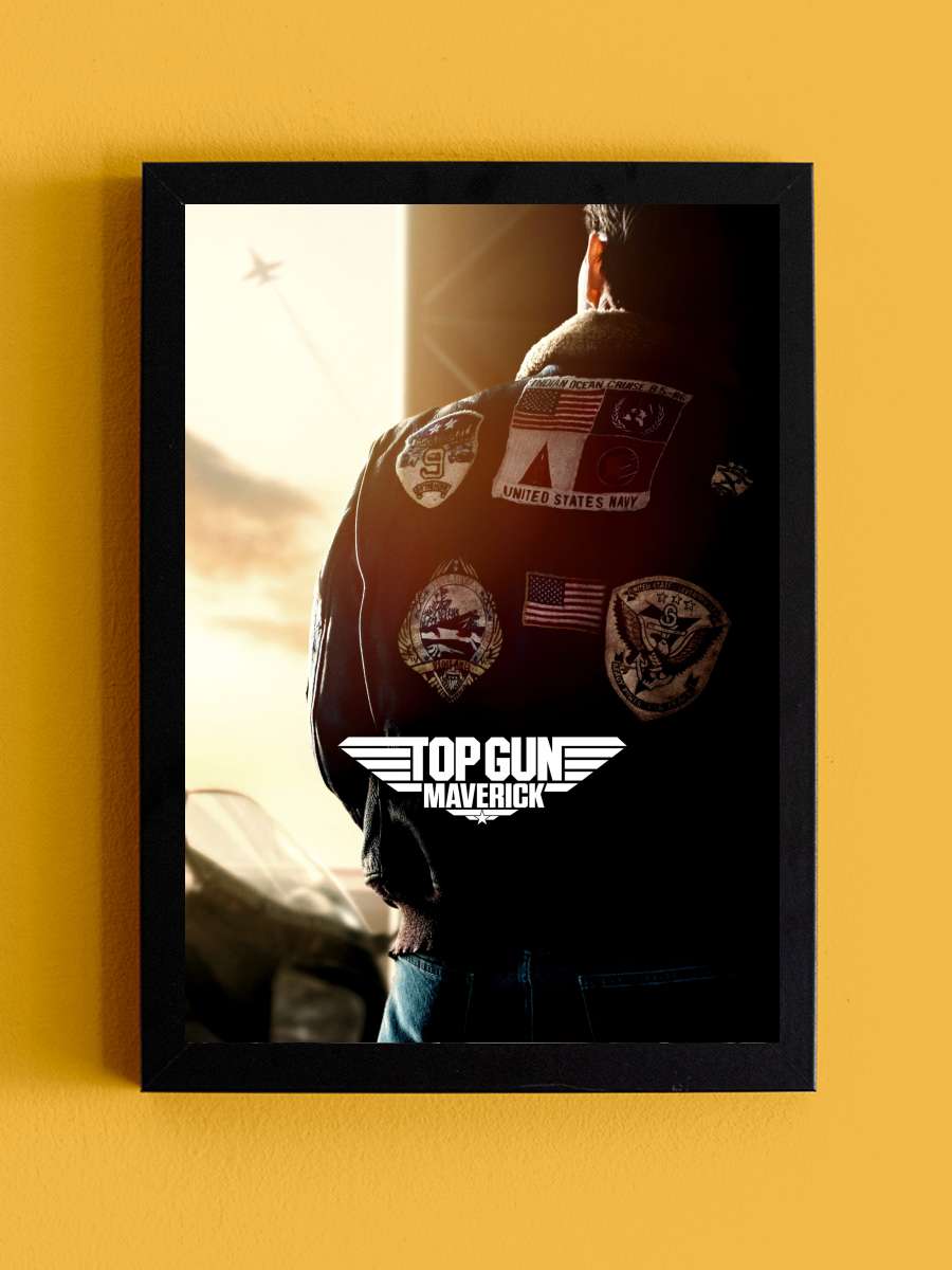 Top Gun: Maverick Film Tablo Siyah Çerçeveli Film Poster Afiş Tablo