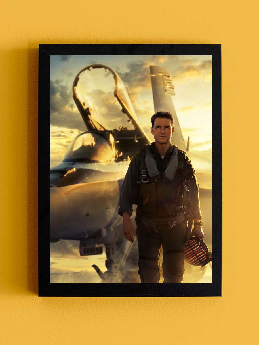 Top Gun: Maverick Film Tablo Siyah Çerçeveli Film Poster Afiş Tablo