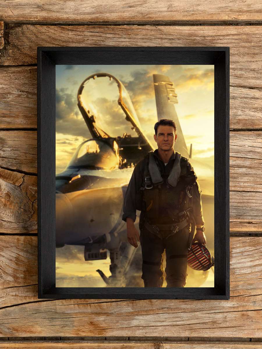 Top Gun: Maverick Film Tablo Siyah Çerçeveli Film Poster Afiş Tablo