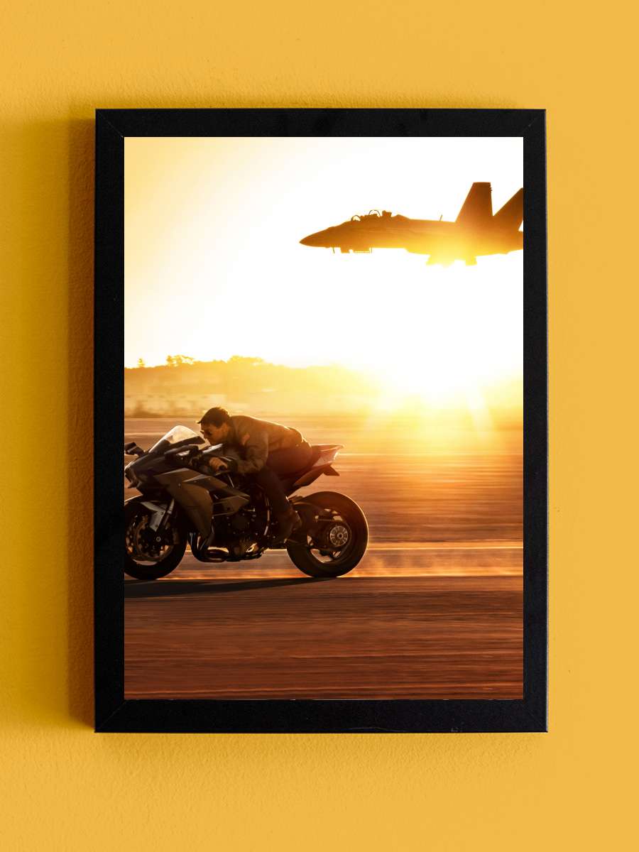 Top Gun: Maverick Film Tablo Siyah Çerçeveli Film Poster Afiş Tablo