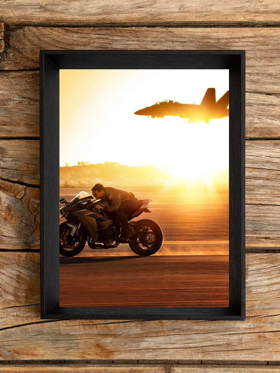 Top Gun: Maverick Film Tablo Siyah Çerçeveli Film Poster Afiş Tablo