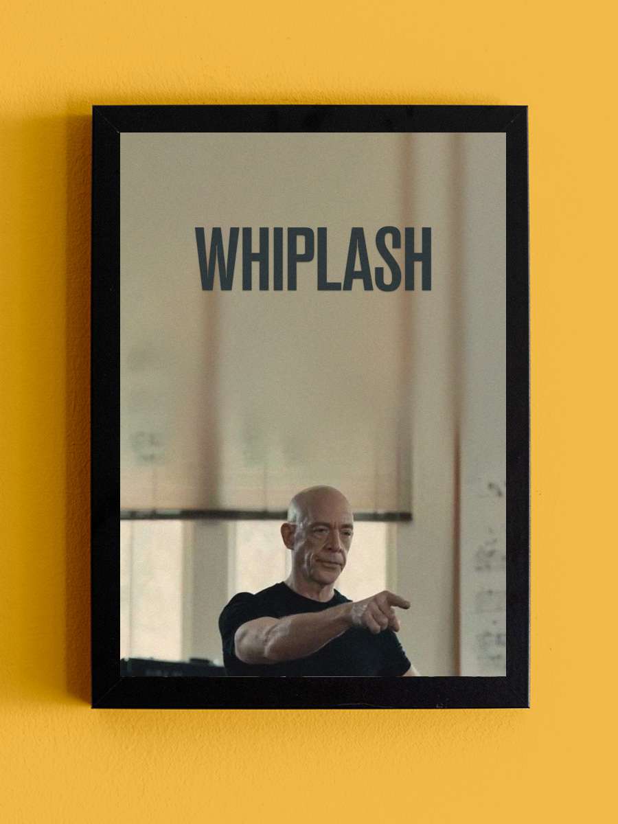 Whiplash Film Tablo Siyah Çerçeveli Film Poster Afiş Tablo