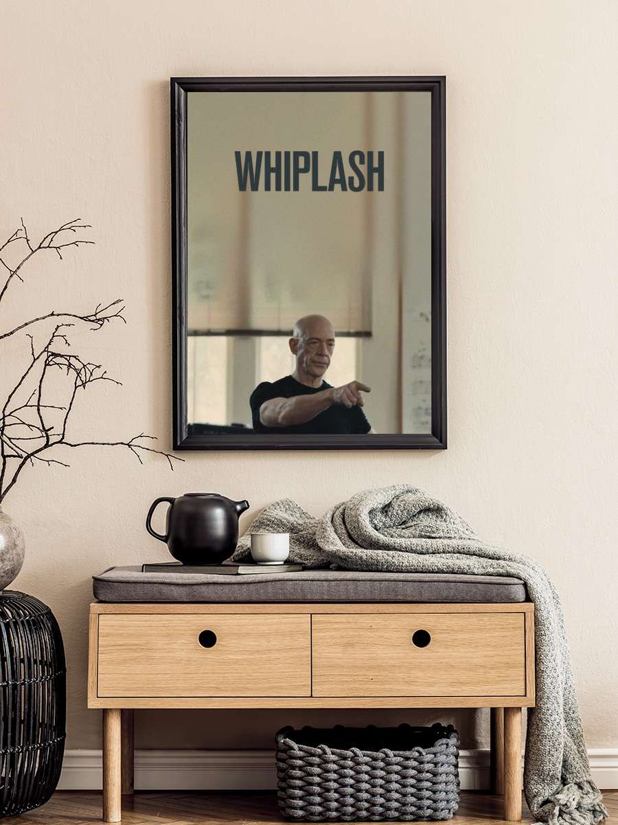 Whiplash Film Tablo Siyah Çerçeveli Film Poster Afiş Tablo