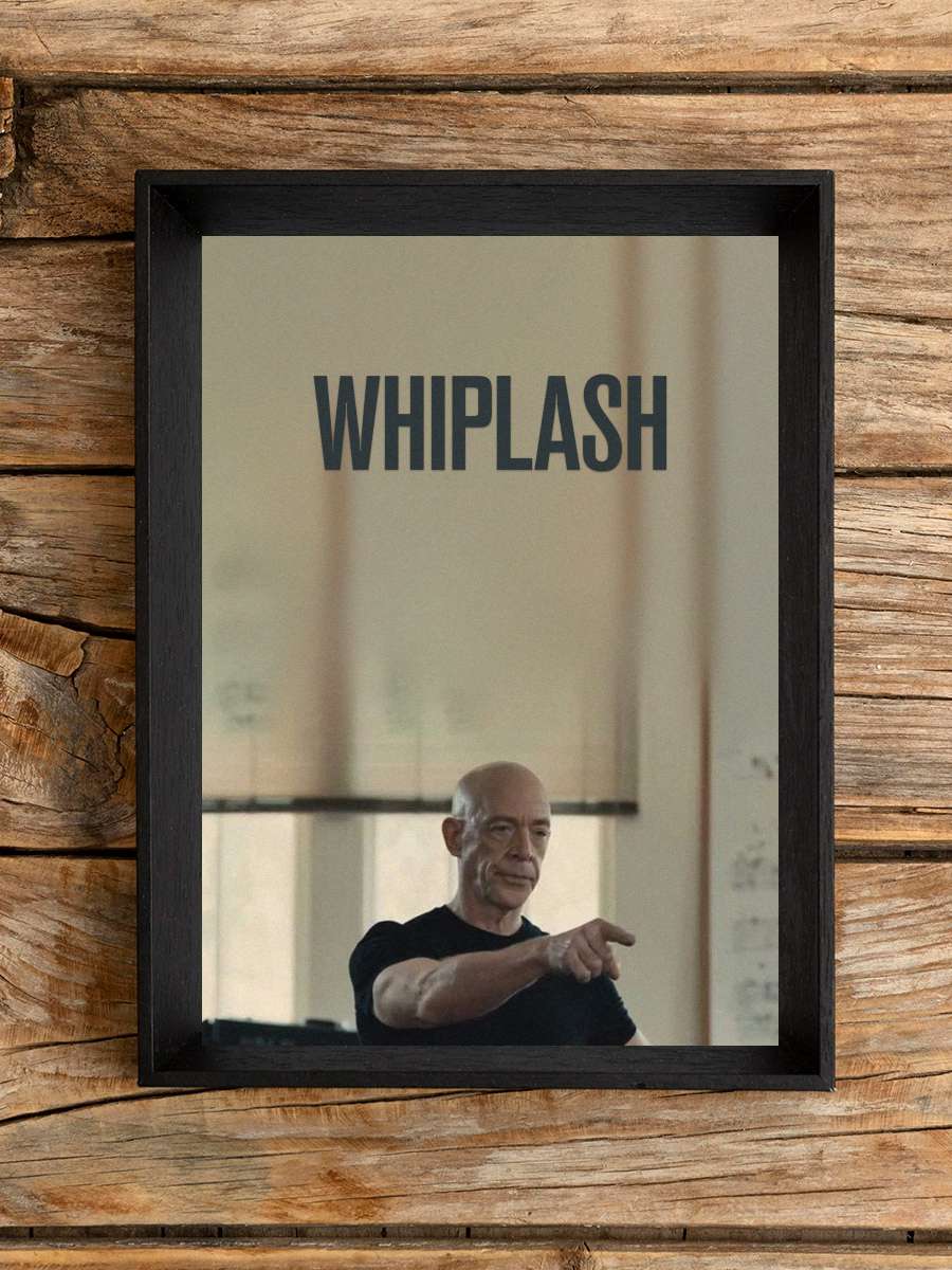 Whiplash Film Tablo Siyah Çerçeveli Film Poster Afiş Tablo