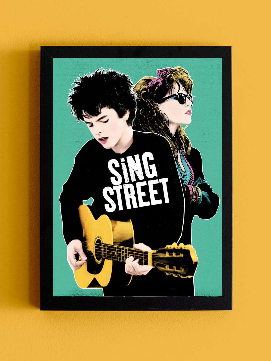 Sing Street Film Tablo Siyah Çerçeveli Film Poster Afiş Tablo