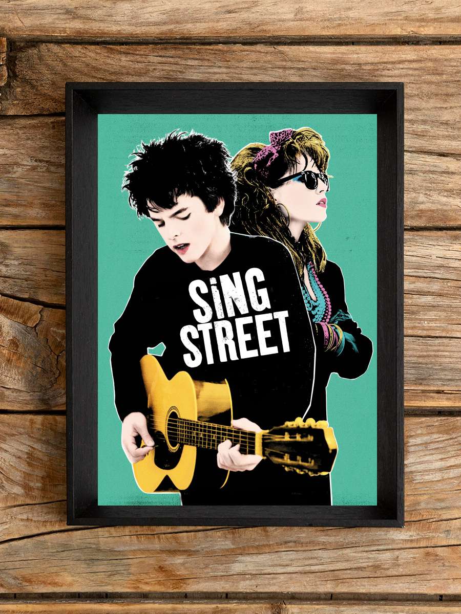 Sing Street Film Tablo Siyah Çerçeveli Film Poster Afiş Tablo