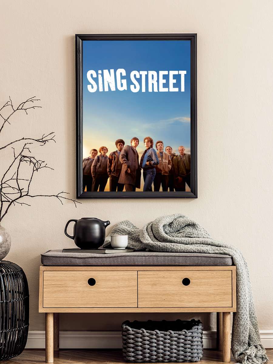 Sing Street Film Tablo Siyah Çerçeveli Film Poster Afiş Tablo