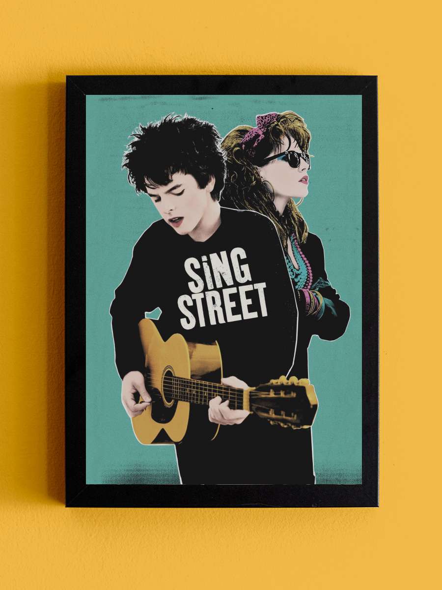 Sing Street Film Tablo Siyah Çerçeveli Film Poster Afiş Tablo