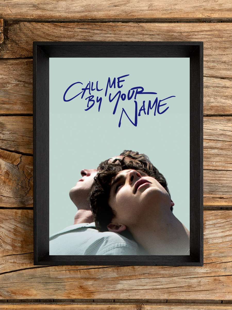 Beni Adınla Çağır - Call Me by Your Name Film Tablo Siyah Çerçeveli Film Poster Afiş Tablo