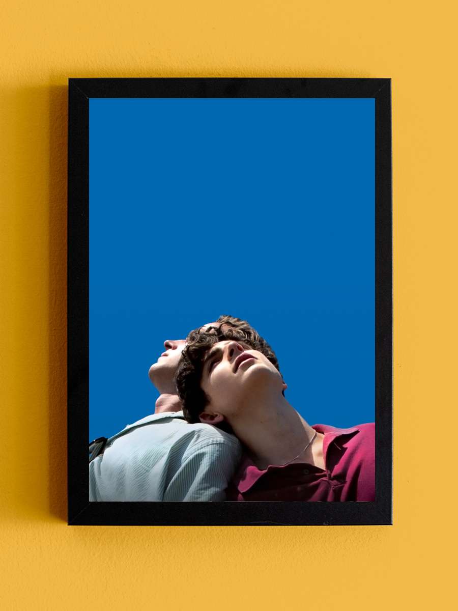 Beni Adınla Çağır - Call Me by Your Name Film Tablo Siyah Çerçeveli Film Poster Afiş Tablo