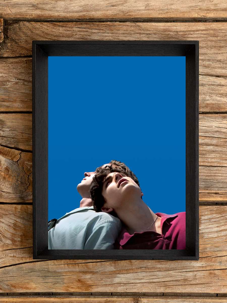 Beni Adınla Çağır - Call Me by Your Name Film Tablo Siyah Çerçeveli Film Poster Afiş Tablo