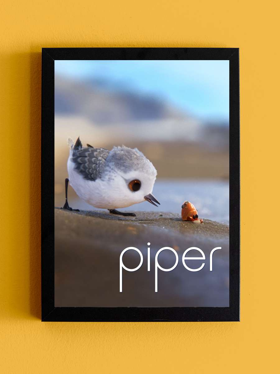 Piper Film Tablo Siyah Çerçeveli Film Poster Afiş Tablo