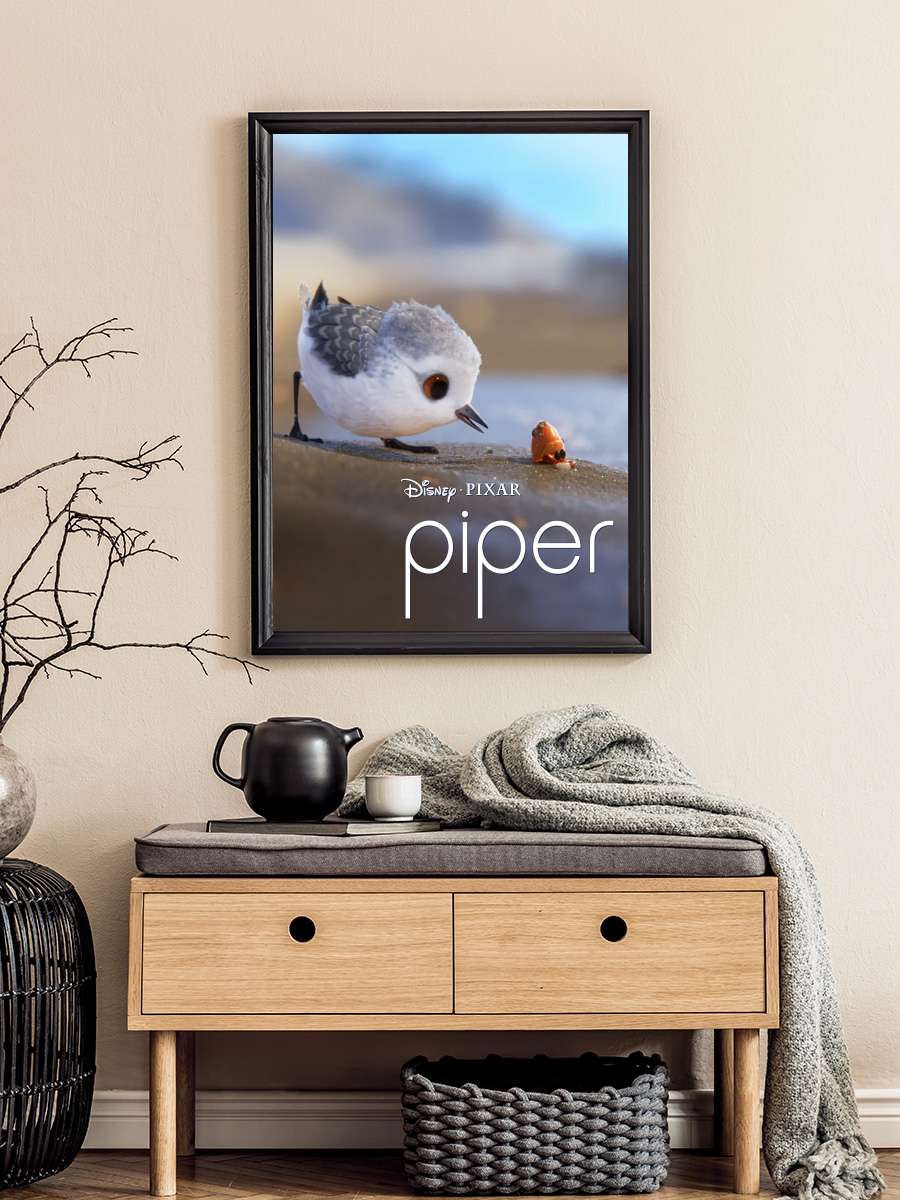 Piper Film Tablo Siyah Çerçeveli Film Poster Afiş Tablo