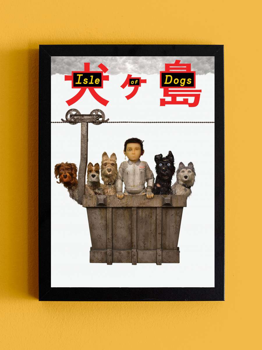 Köpek Adası - Isle of Dogs Film Tablo Siyah Çerçeveli Film Poster Afiş Tablo