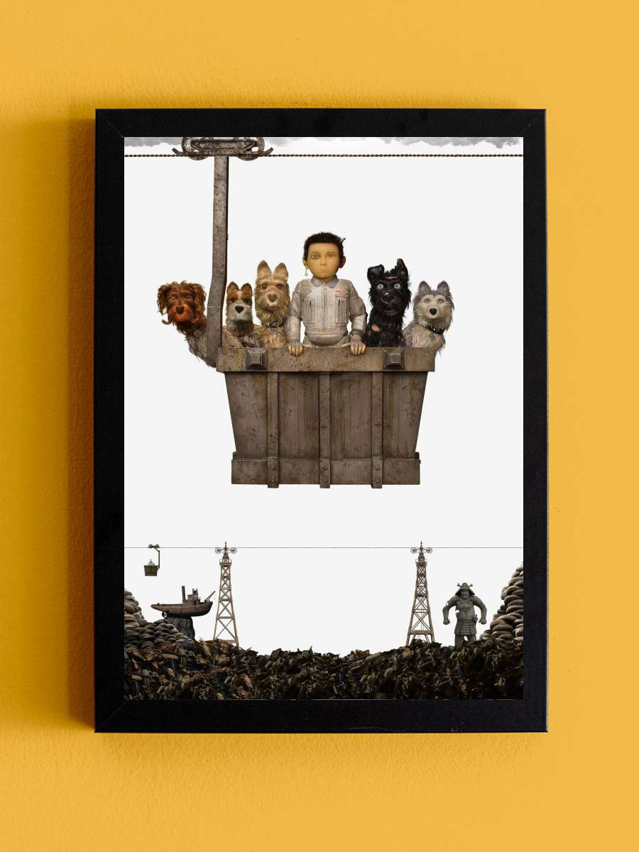 Köpek Adası - Isle of Dogs Film Tablo Siyah Çerçeveli Film Poster Afiş Tablo