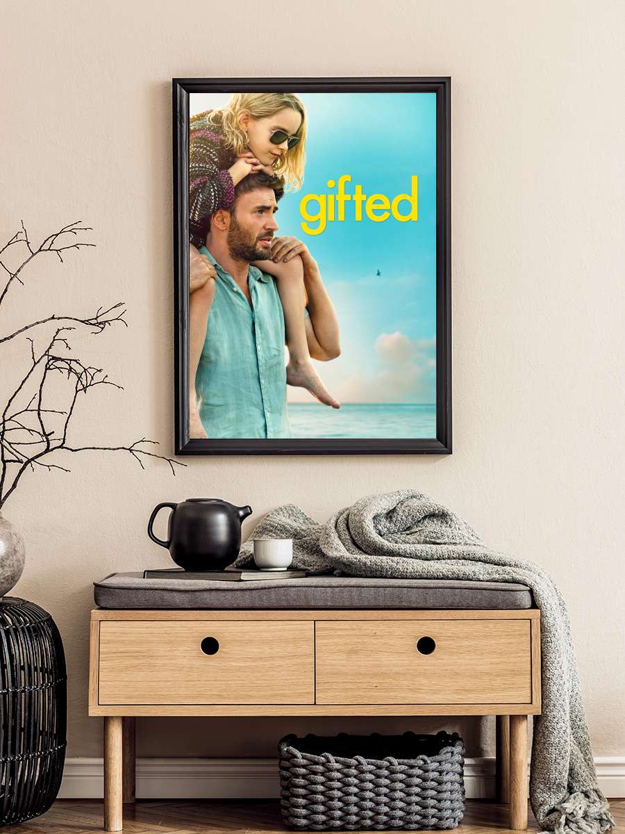 Deha - Gifted Film Tablo Siyah Çerçeveli Film Poster Afiş Tablo