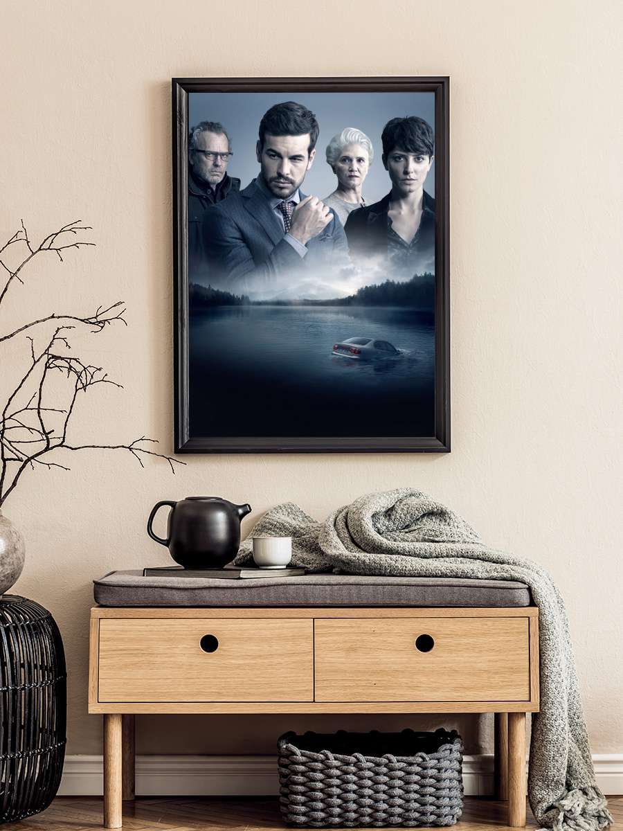 Görünmeyen Misafir - Contratiempo Film Tablo Siyah Çerçeveli Film Poster Afiş Tablo