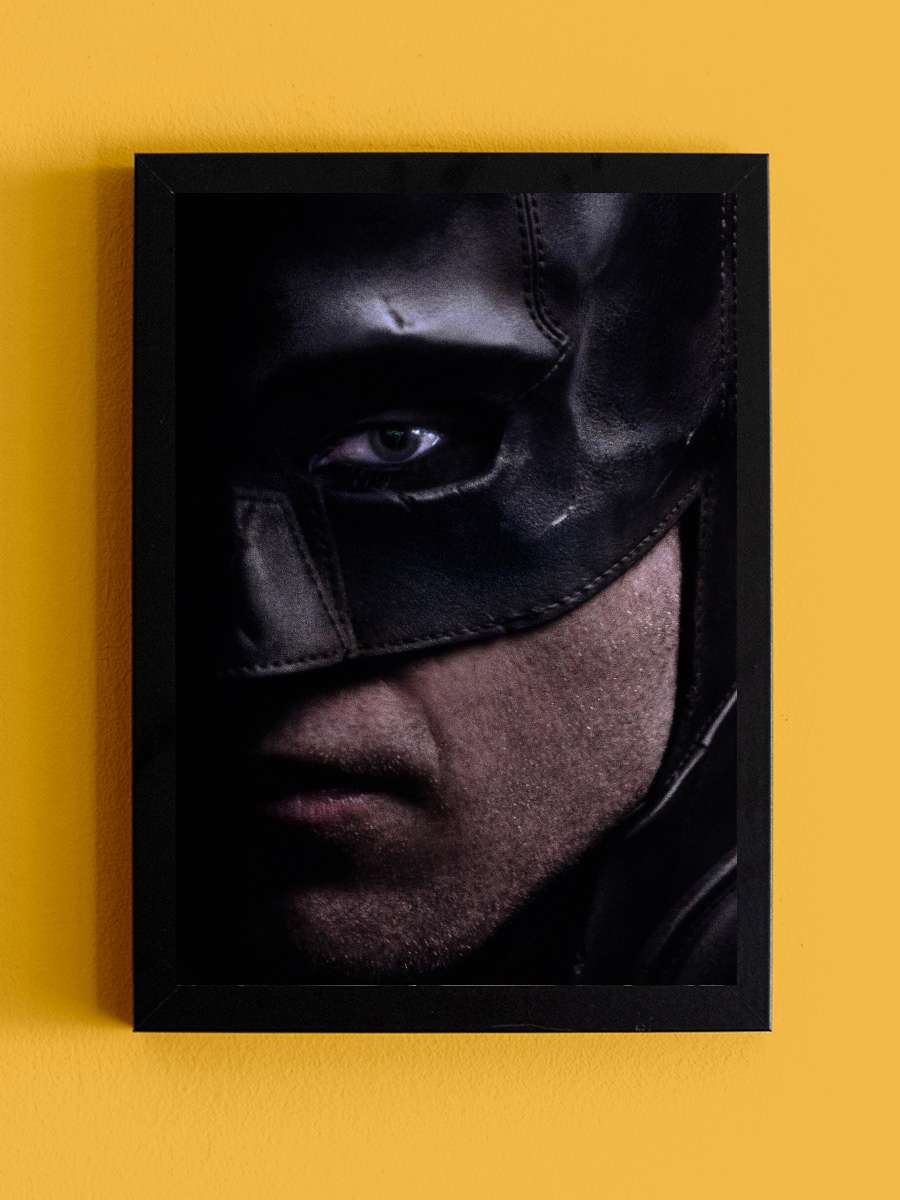 The Batman Film Tablo Siyah Çerçeveli Film Poster Afiş Tablo