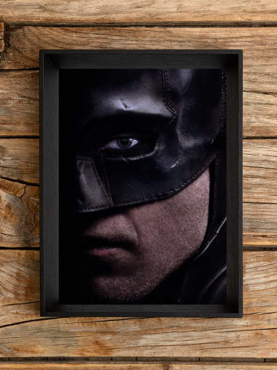 The Batman Film Tablo Siyah Çerçeveli Film Poster Afiş Tablo