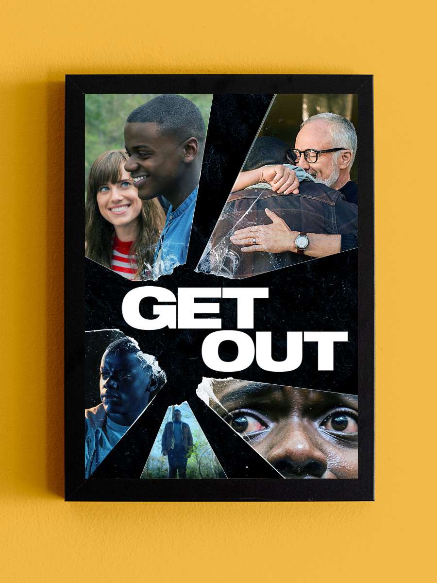 Kapan - Get Out Film Tablo Siyah Çerçeveli Film Poster Afiş Tablo