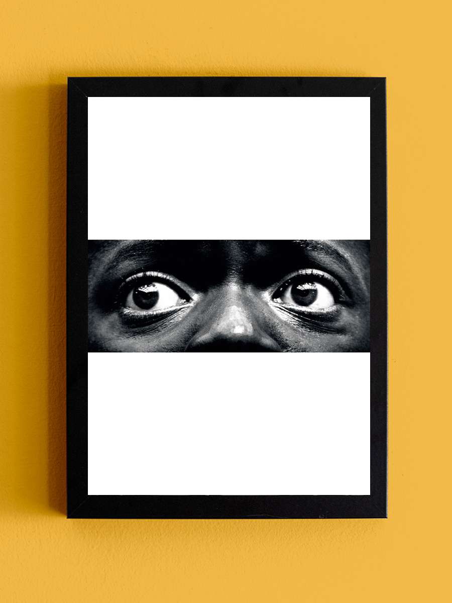 Kapan - Get Out Film Tablo Siyah Çerçeveli Film Poster Afiş Tablo