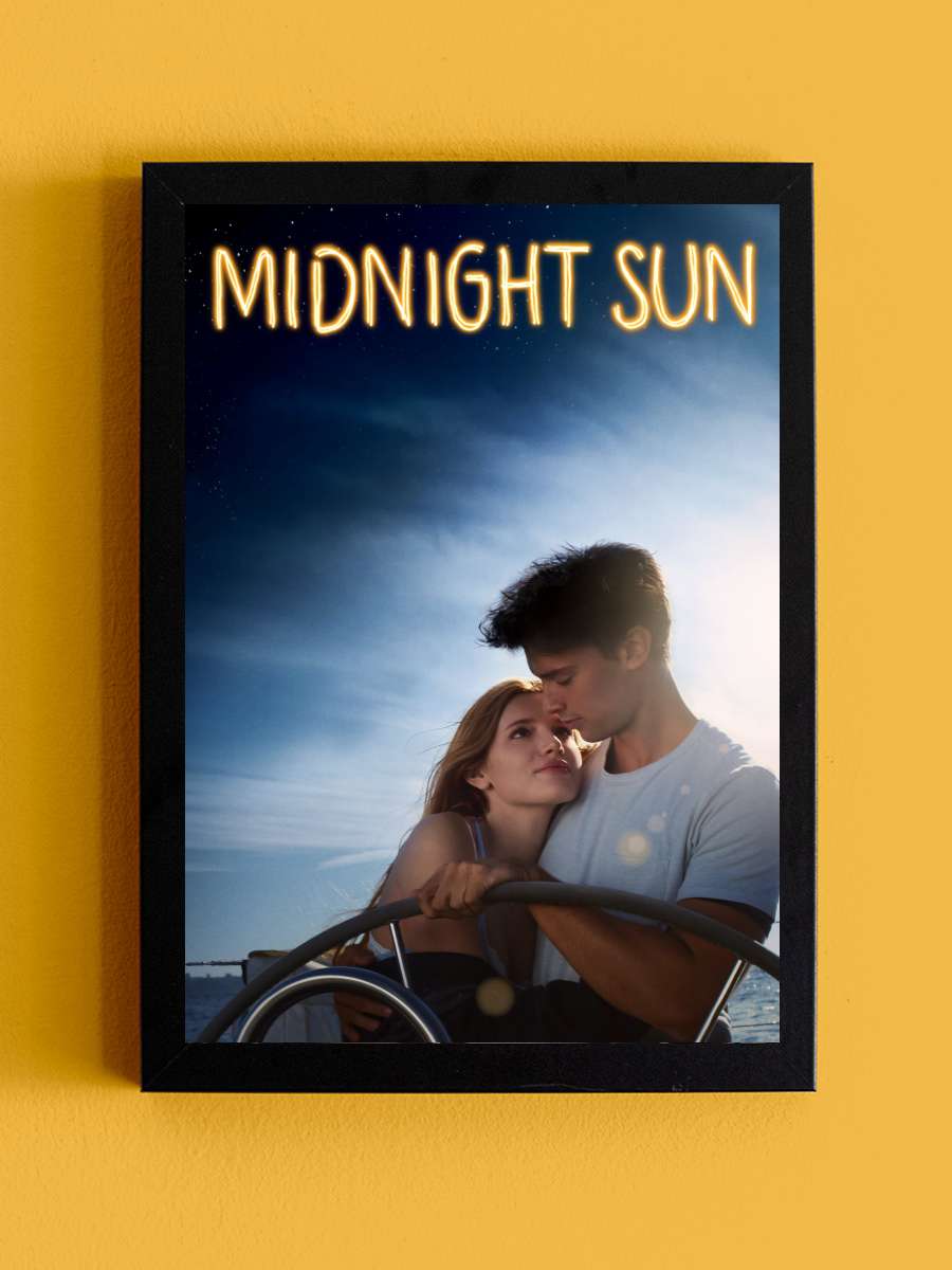 Midnight Sun Film Tablo Siyah Çerçeveli Film Poster Afiş Tablo