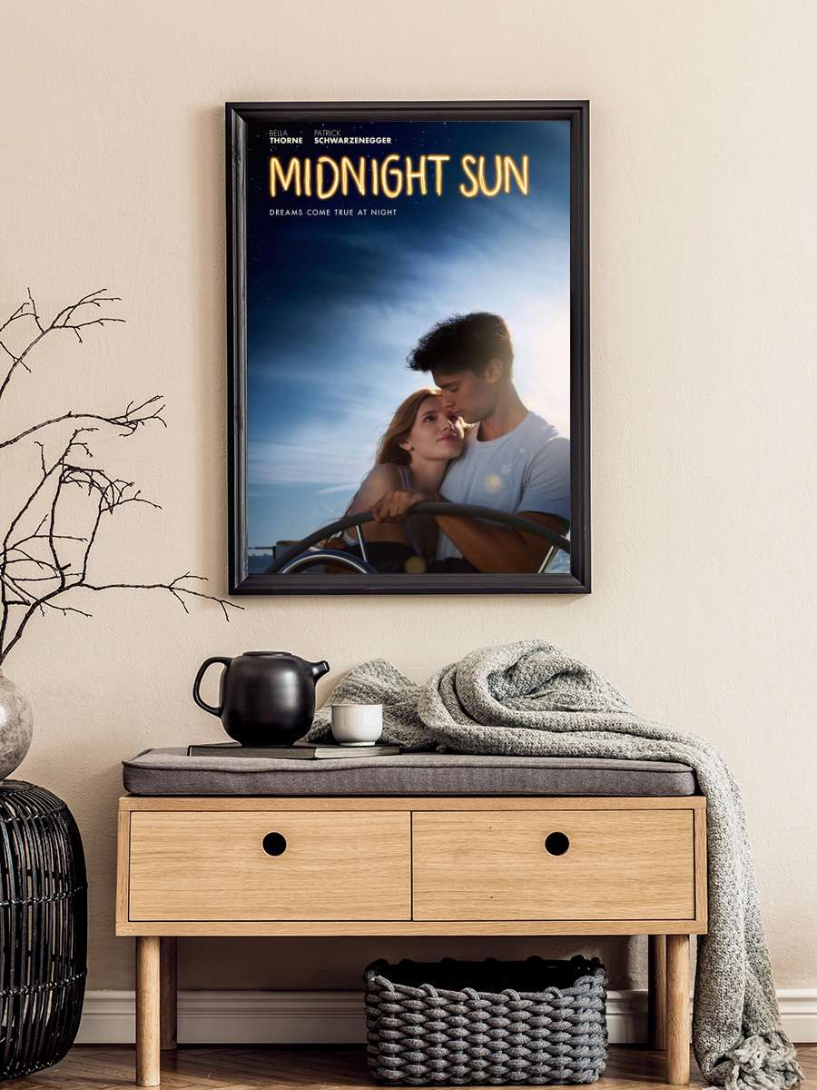 Midnight Sun Film Tablo Siyah Çerçeveli Film Poster Afiş Tablo