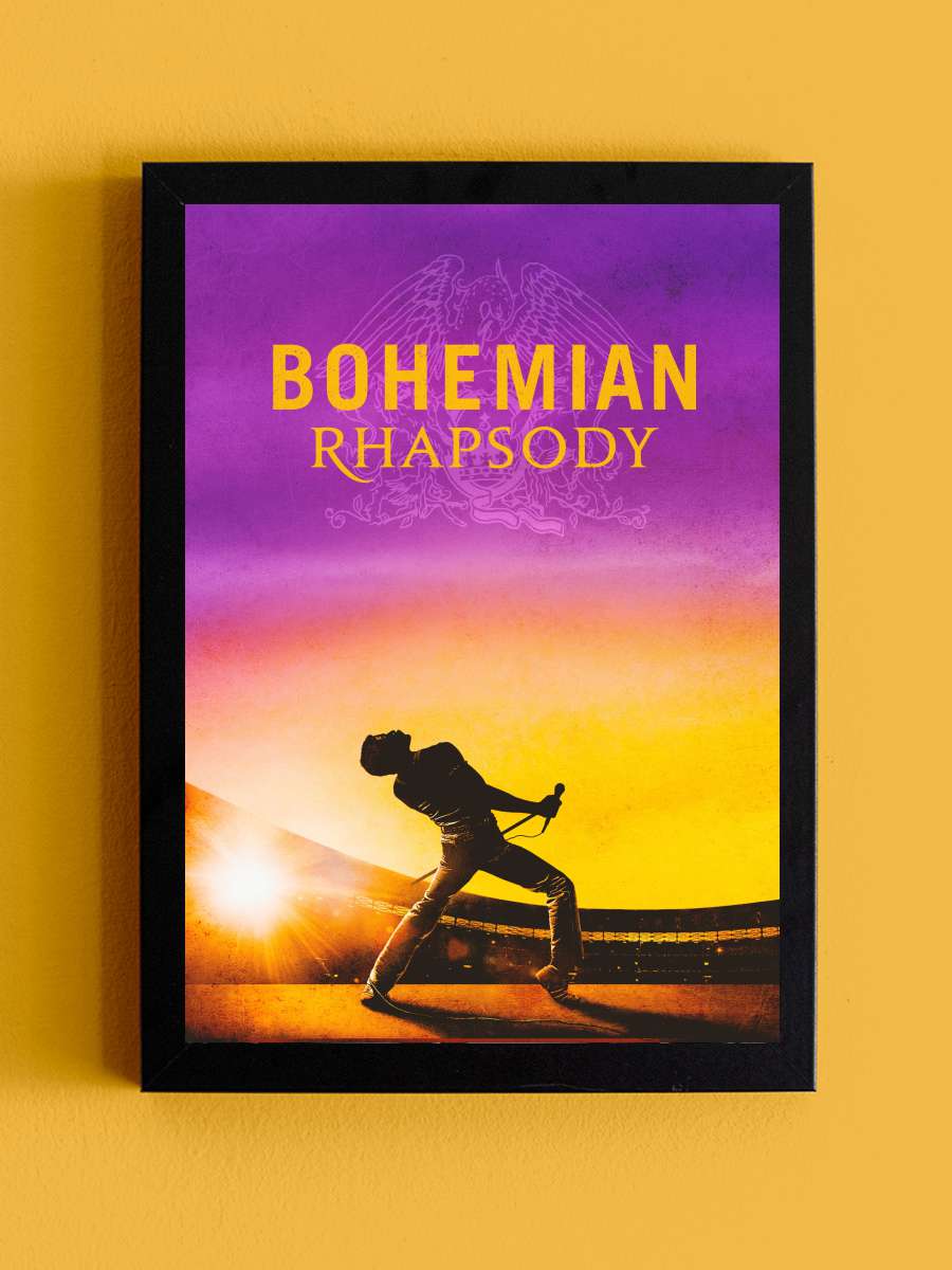 Bohemian Rhapsody Film Tablo Siyah Çerçeveli Film Poster Afiş Tablo