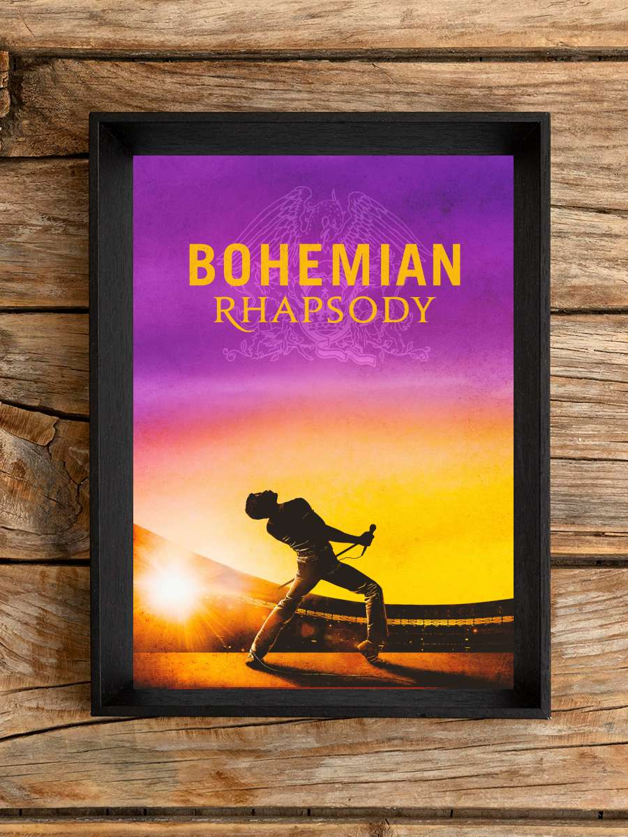 Bohemian Rhapsody Film Tablo Siyah Çerçeveli Film Poster Afiş Tablo