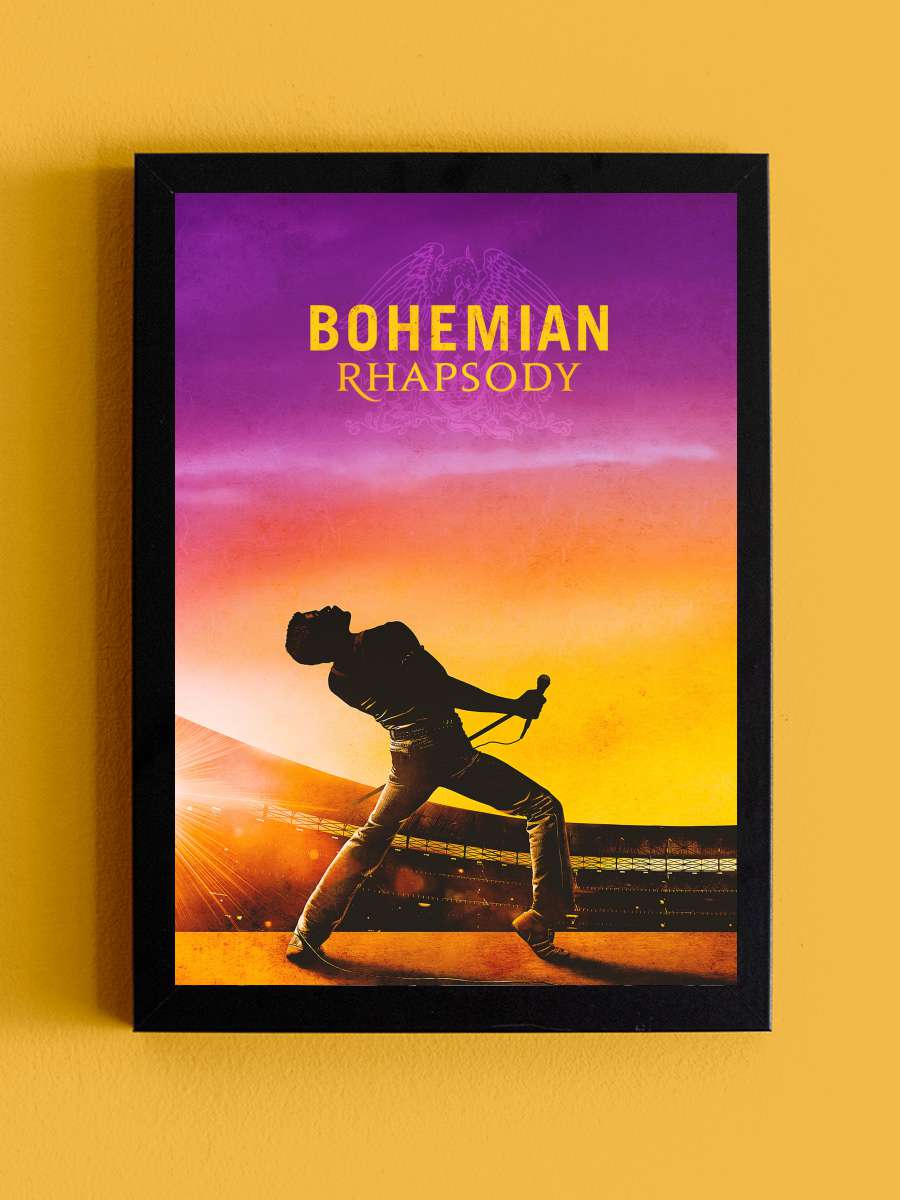 Bohemian Rhapsody Film Tablo Siyah Çerçeveli Film Poster Afiş Tablo