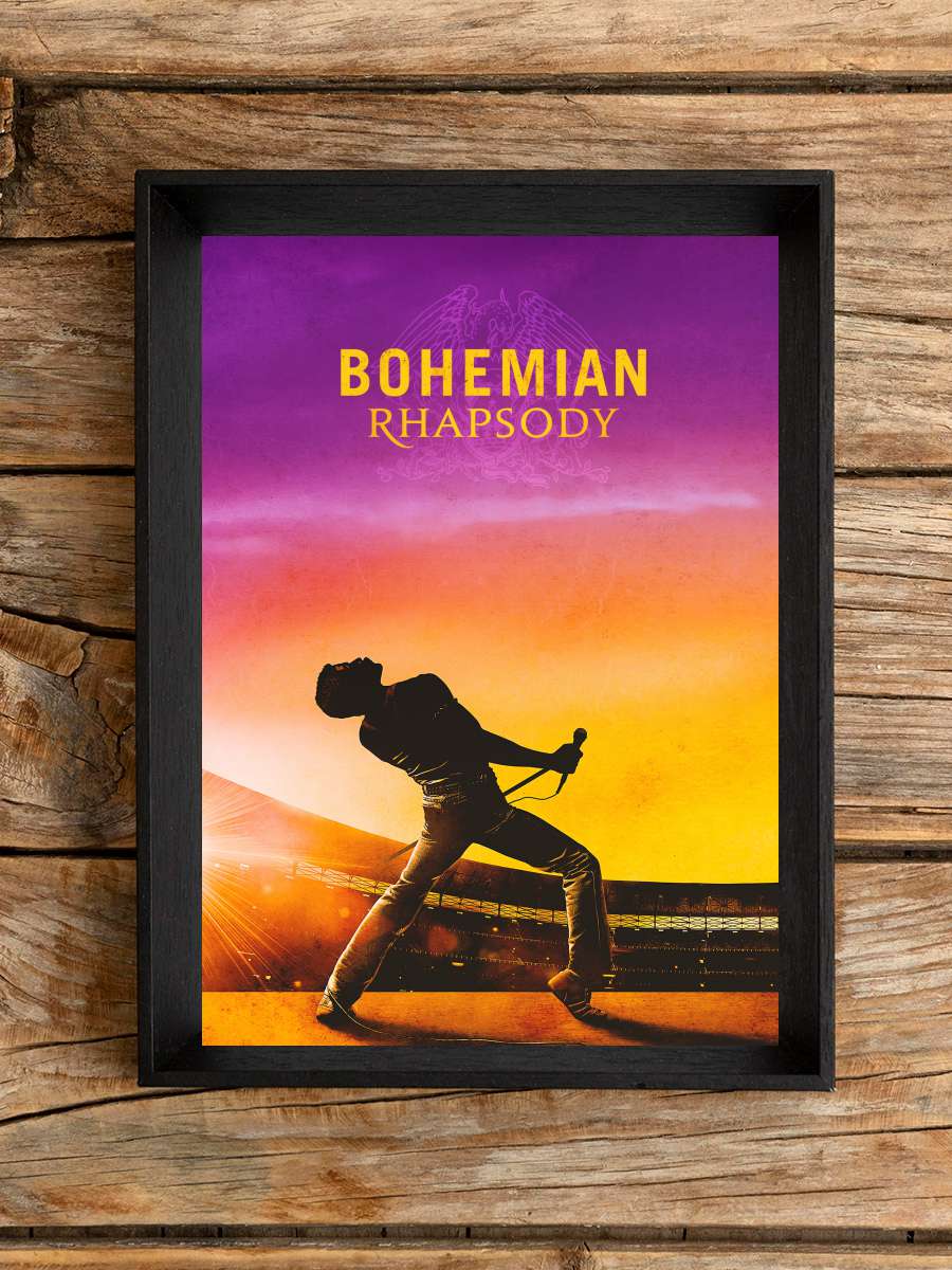 Bohemian Rhapsody Film Tablo Siyah Çerçeveli Film Poster Afiş Tablo