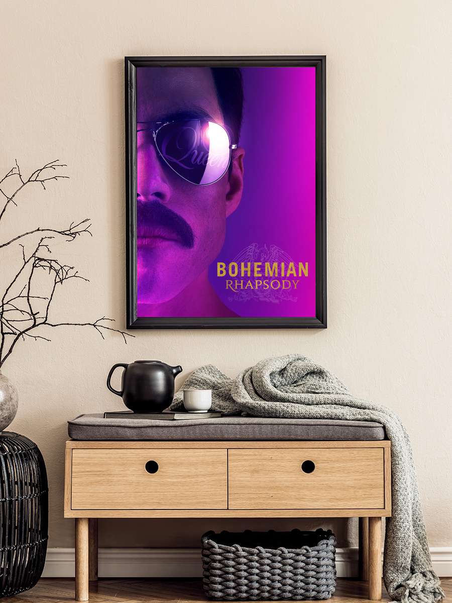 Bohemian Rhapsody Film Tablo Siyah Çerçeveli Film Poster Afiş Tablo