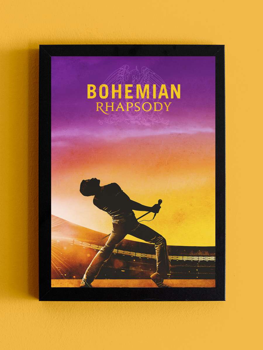 Bohemian Rhapsody Film Tablo Siyah Çerçeveli Film Poster Afiş Tablo