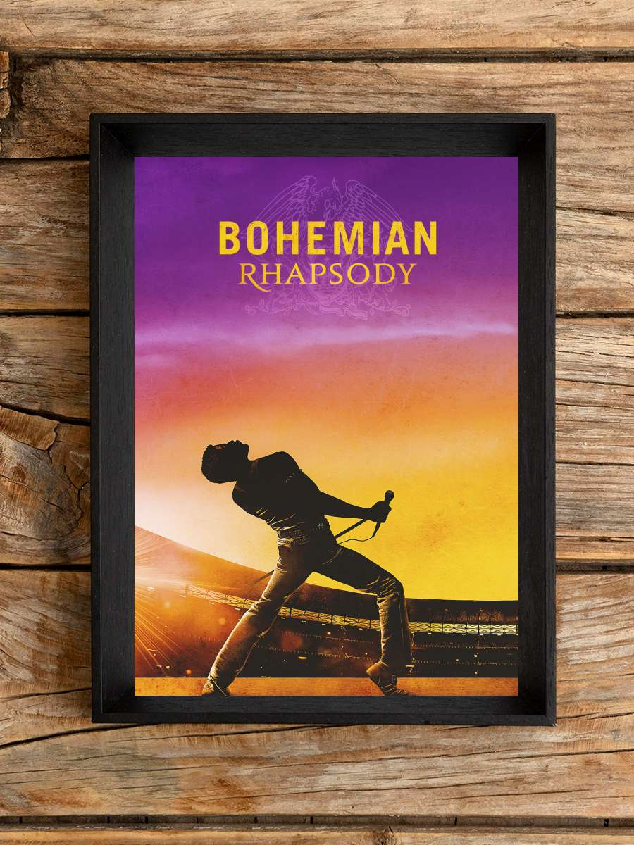 Bohemian Rhapsody Film Tablo Siyah Çerçeveli Film Poster Afiş Tablo