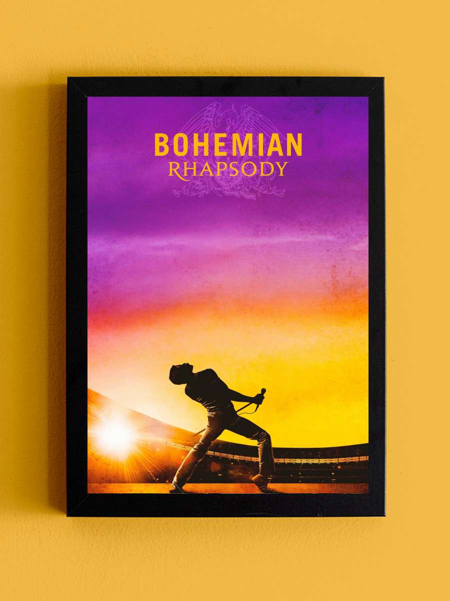 Bohemian Rhapsody Film Tablo Siyah Çerçeveli Film Poster Afiş Tablo