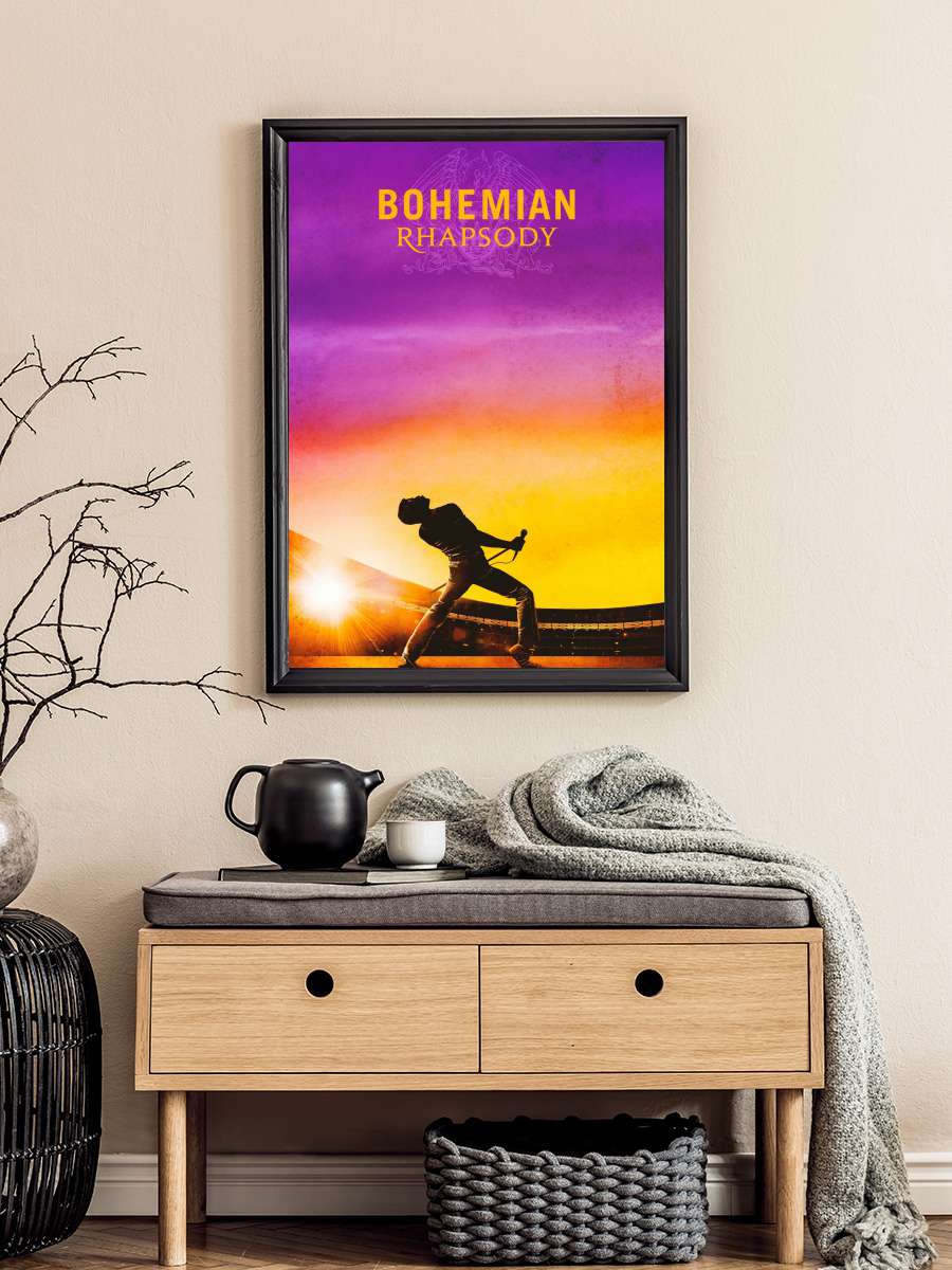 Bohemian Rhapsody Film Tablo Siyah Çerçeveli Film Poster Afiş Tablo