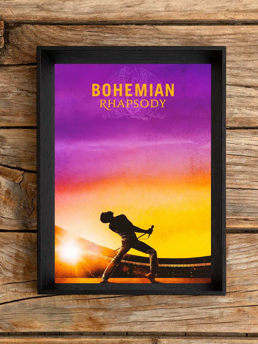 Bohemian Rhapsody Film Tablo Siyah Çerçeveli Film Poster Afiş Tablo