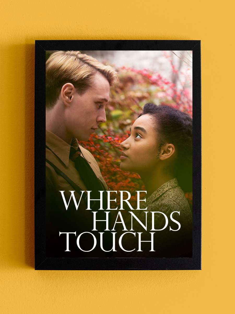 Zor Zamanlarda Aşk - Where Hands Touch Film Tablo Siyah Çerçeveli Film Poster Afiş Tablo