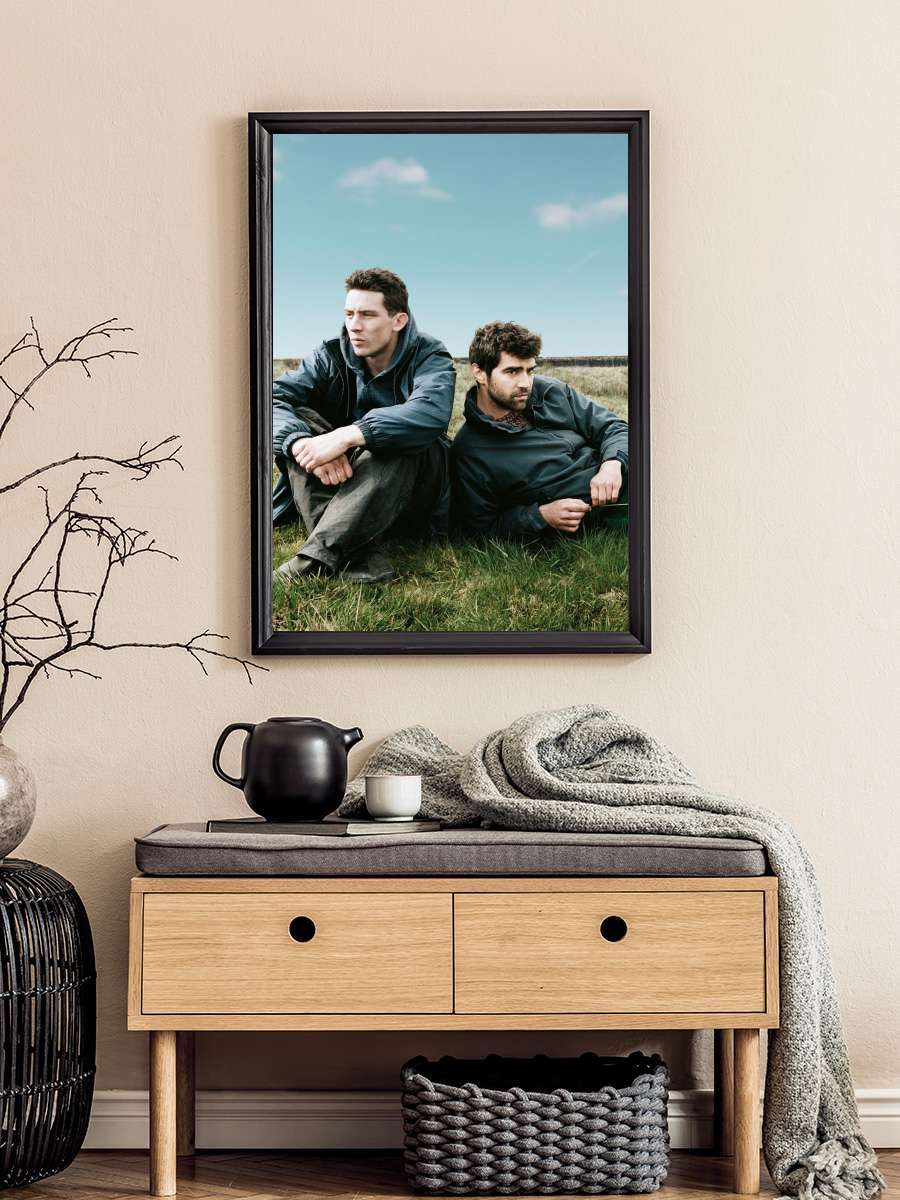 Tanrının Unuttuğu Yer - God's Own Country Film Tablo Siyah Çerçeveli Film Poster Afiş Tablo