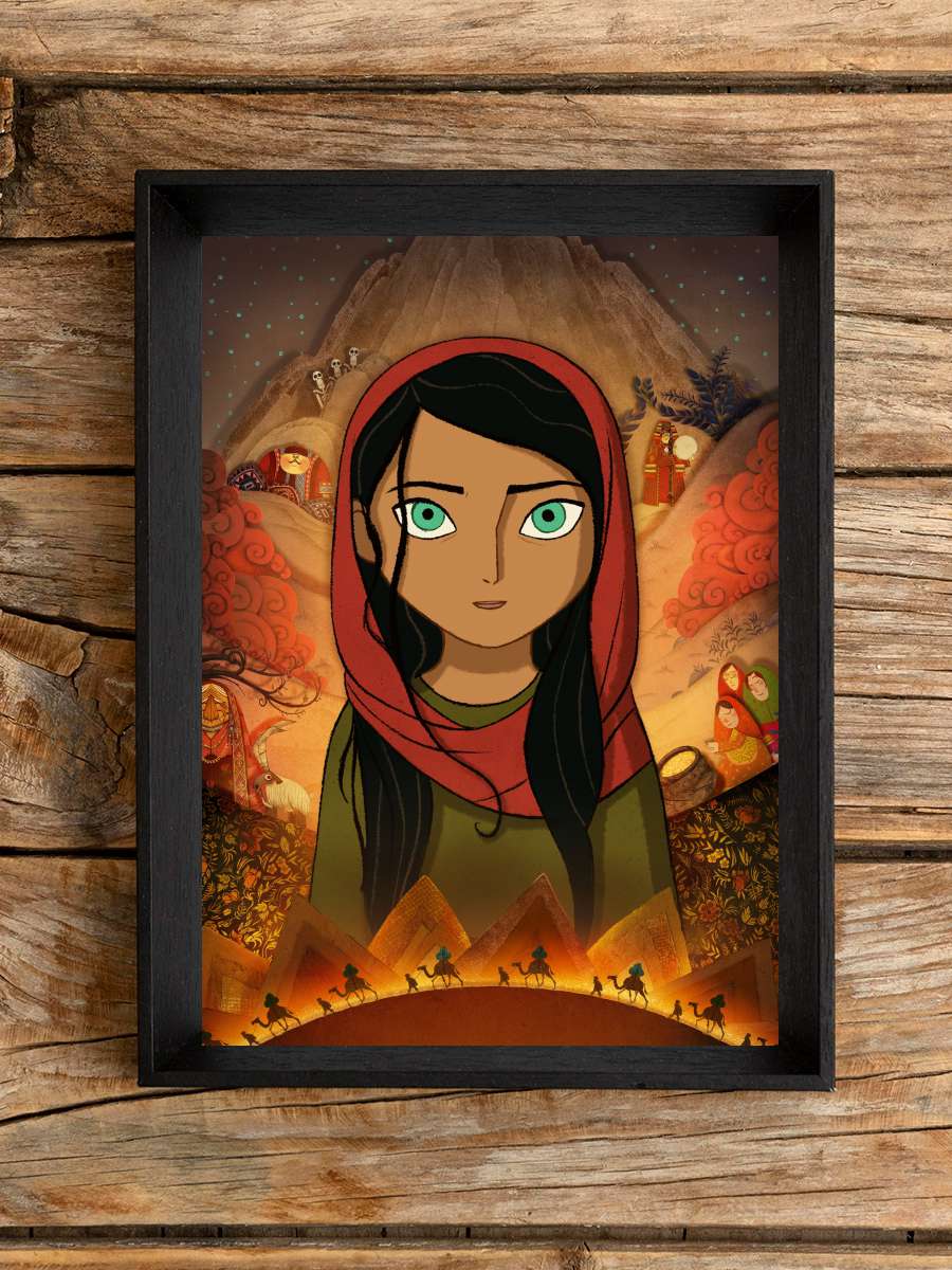 Pervane - The Breadwinner Film Tablo Siyah Çerçeveli Film Poster Afiş Tablo