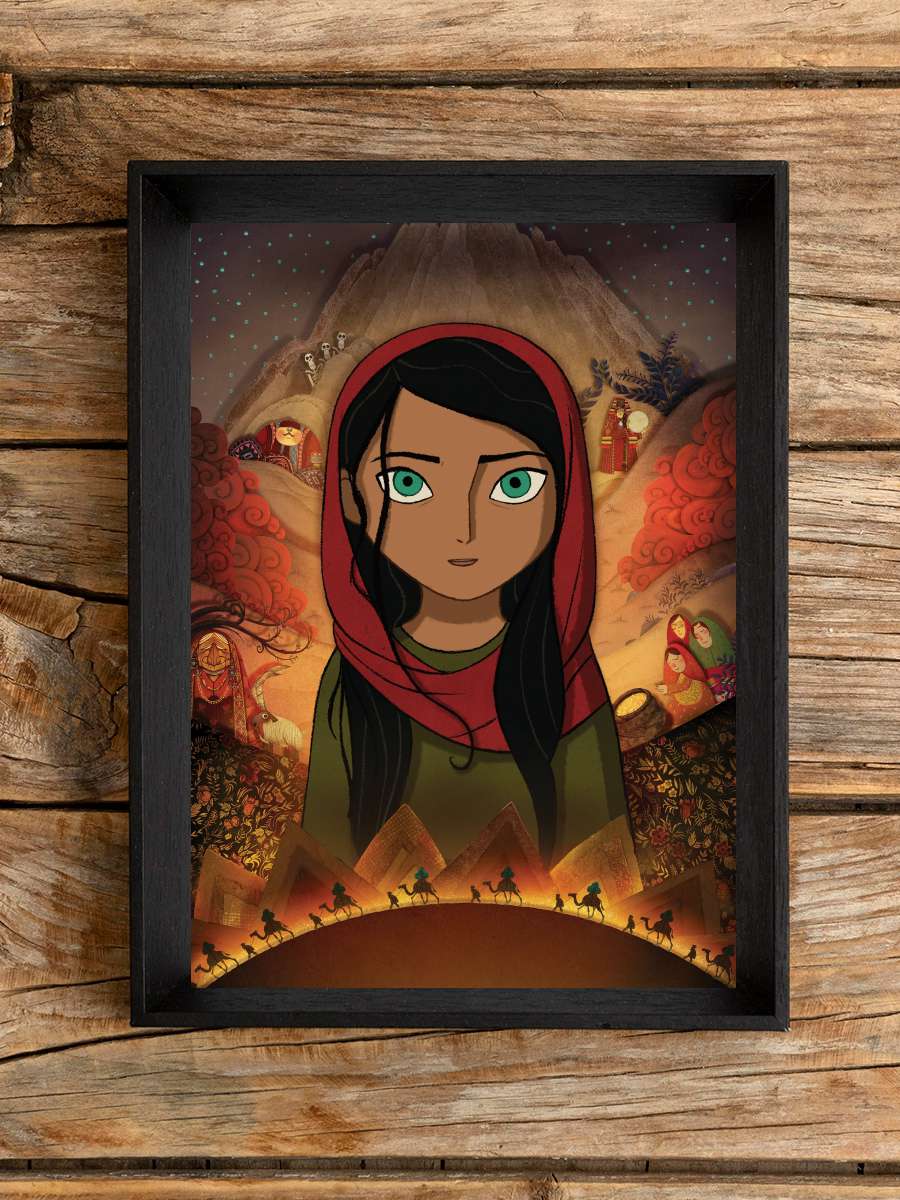 Pervane - The Breadwinner Film Tablo Siyah Çerçeveli Film Poster Afiş Tablo