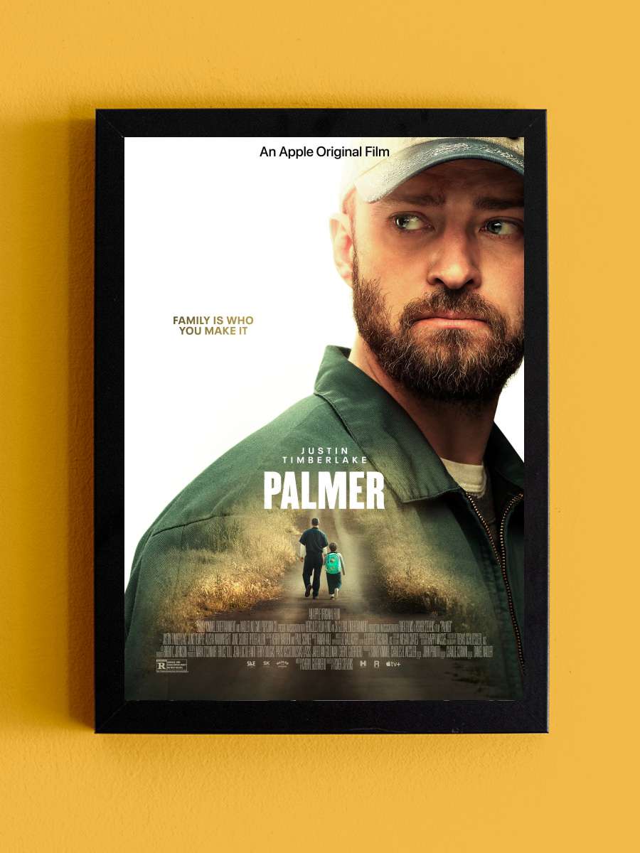 Palmer Film Tablo Siyah Çerçeveli Film Poster Afiş Tablo