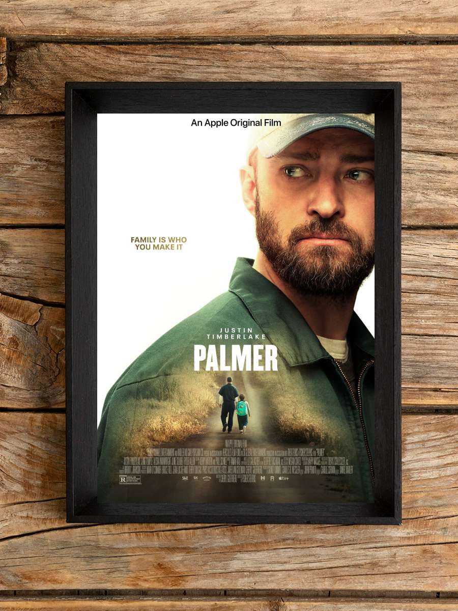 Palmer Film Tablo Siyah Çerçeveli Film Poster Afiş Tablo