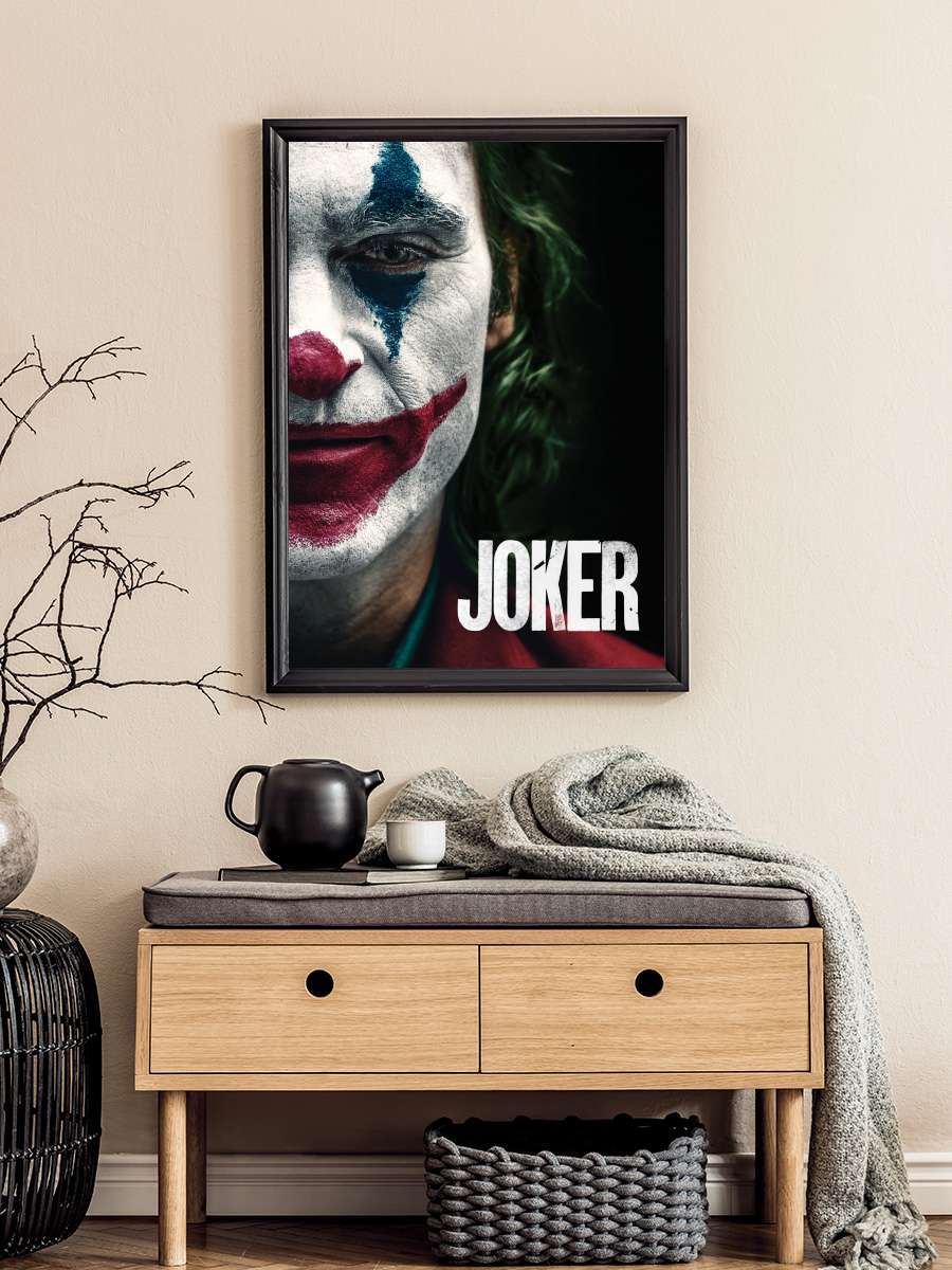 Joker Film Tablo Siyah Çerçeveli Film Poster Afiş Tablo